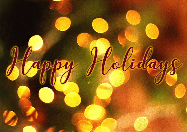 happy holidays animated wishes gif images to share