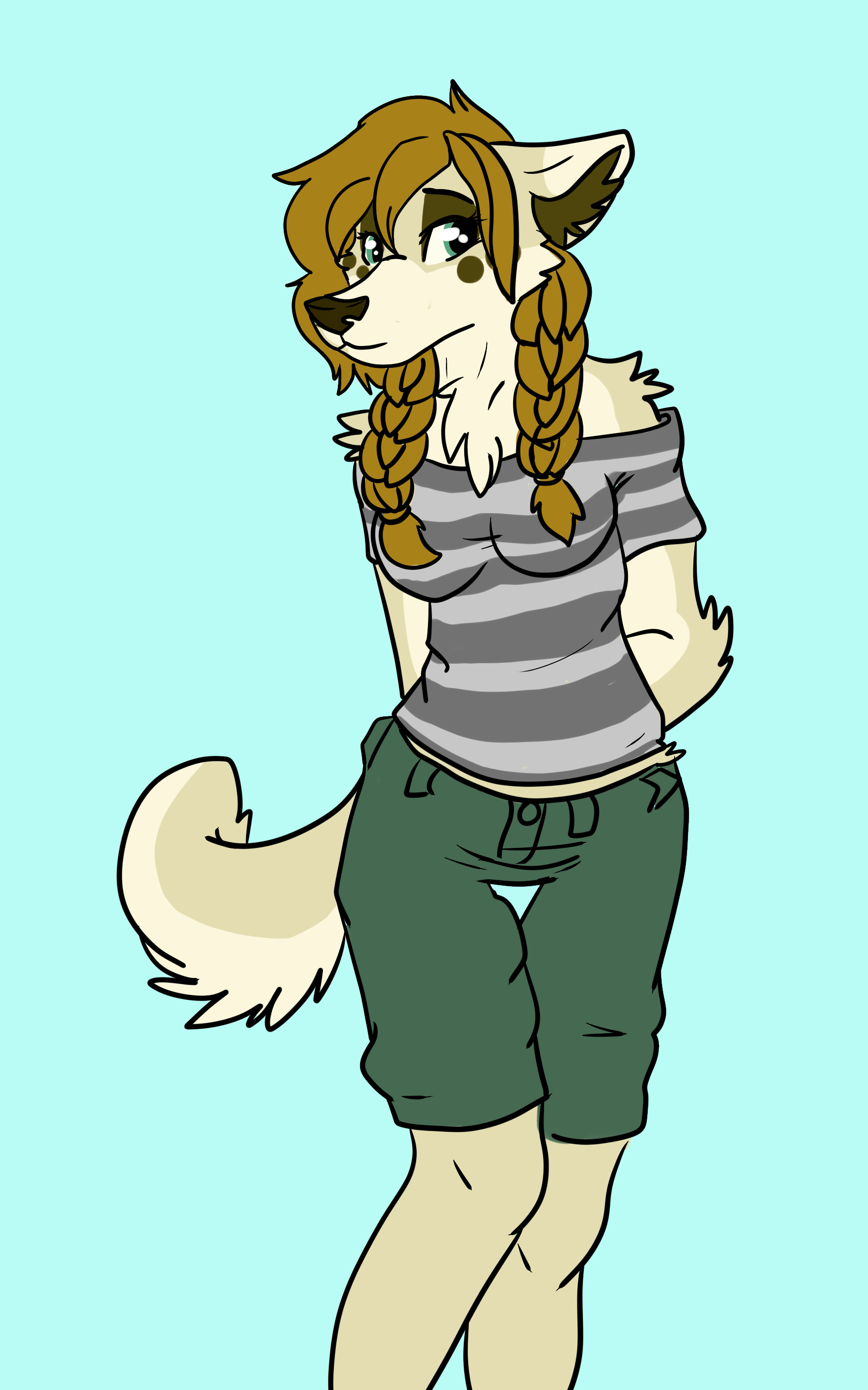 a really quick animated gif i made furry