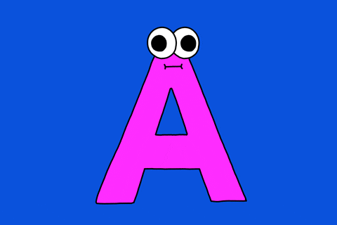 alphabet gif by giphy studios originals find share on