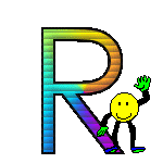 alphabet of colorful emoticons animated gifs gifmania