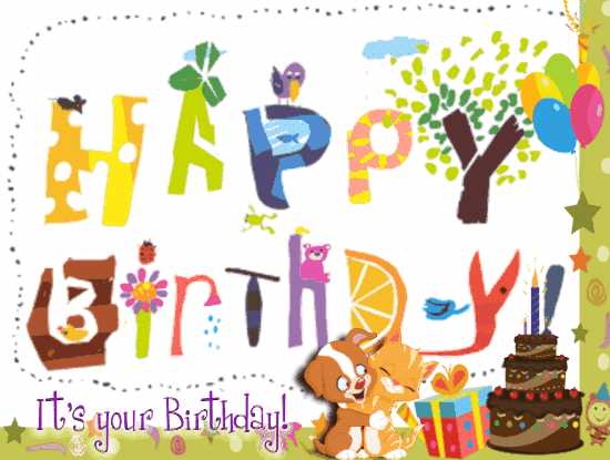 an animated bithday ecard free funny birthday wishes