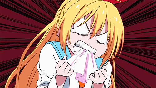 angry chitoge is angry nisekoi know your meme