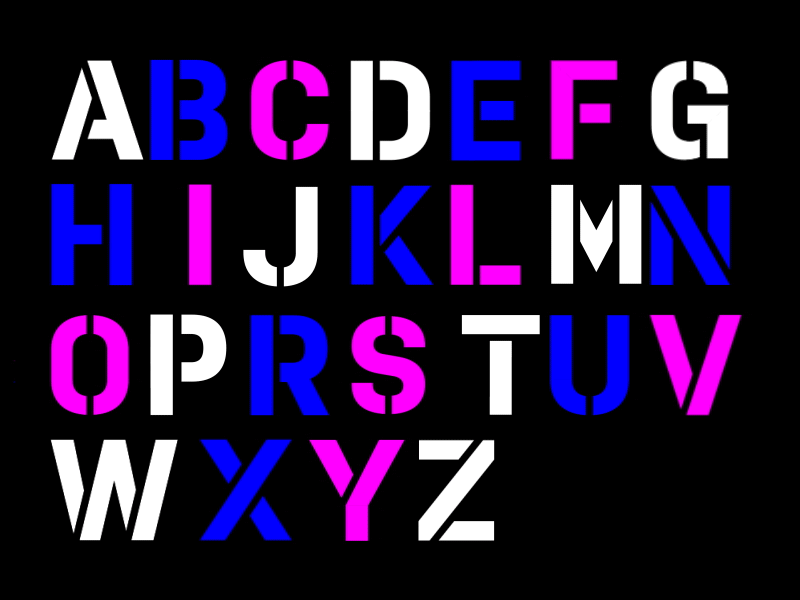 animated alphabet by david foster for newspring creative