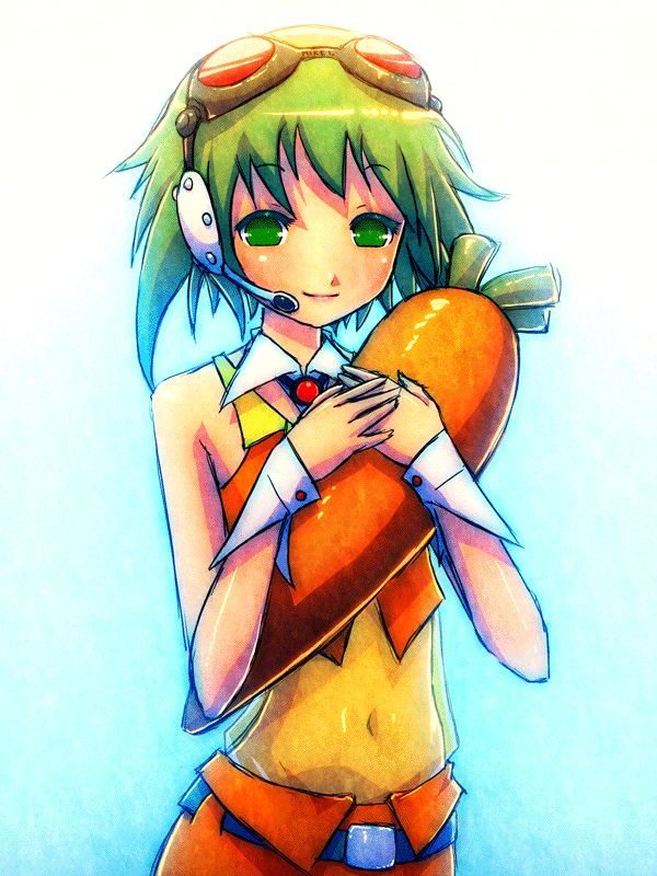 animated animated gif blinking blush carrot goggles