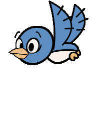 animated blue bird cartoonsmart com
