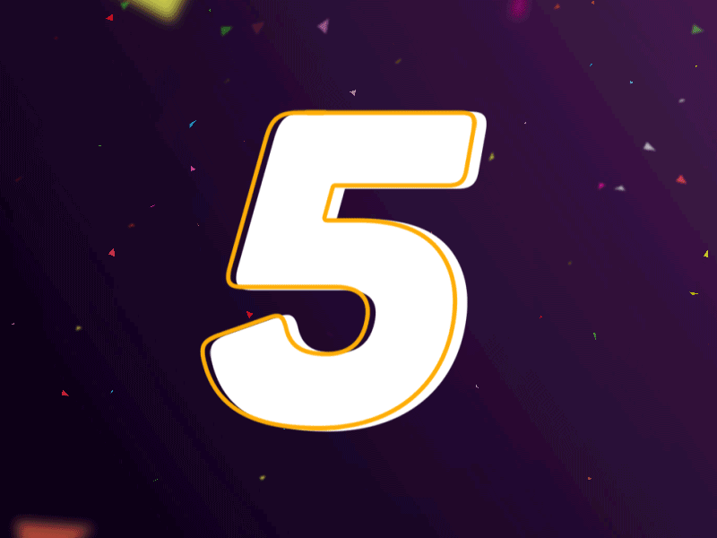 animated countdown by rafael carballo on dribbble