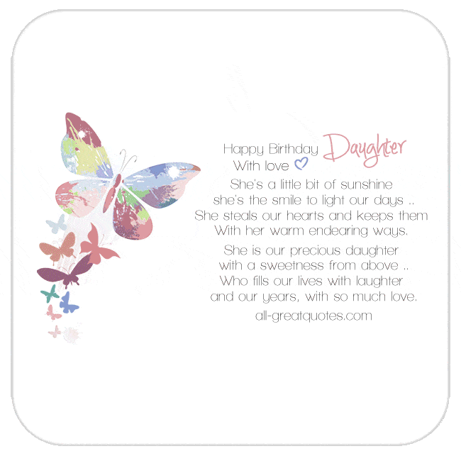 animated free birthday card for daughter to share on facebook