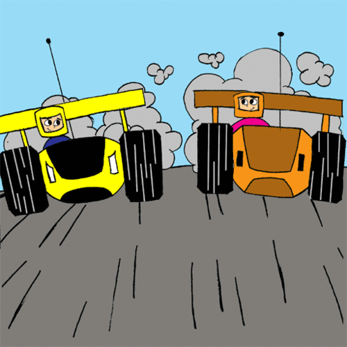animated gifs cars races
