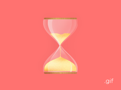 animated hourglass by sergio abreu on dribbble