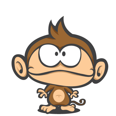 animated monkey pictures clipart best