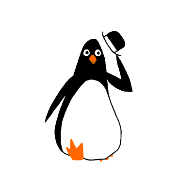 animated penguin clipart best