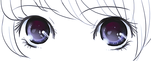 anime eyes stars gif wifflegif