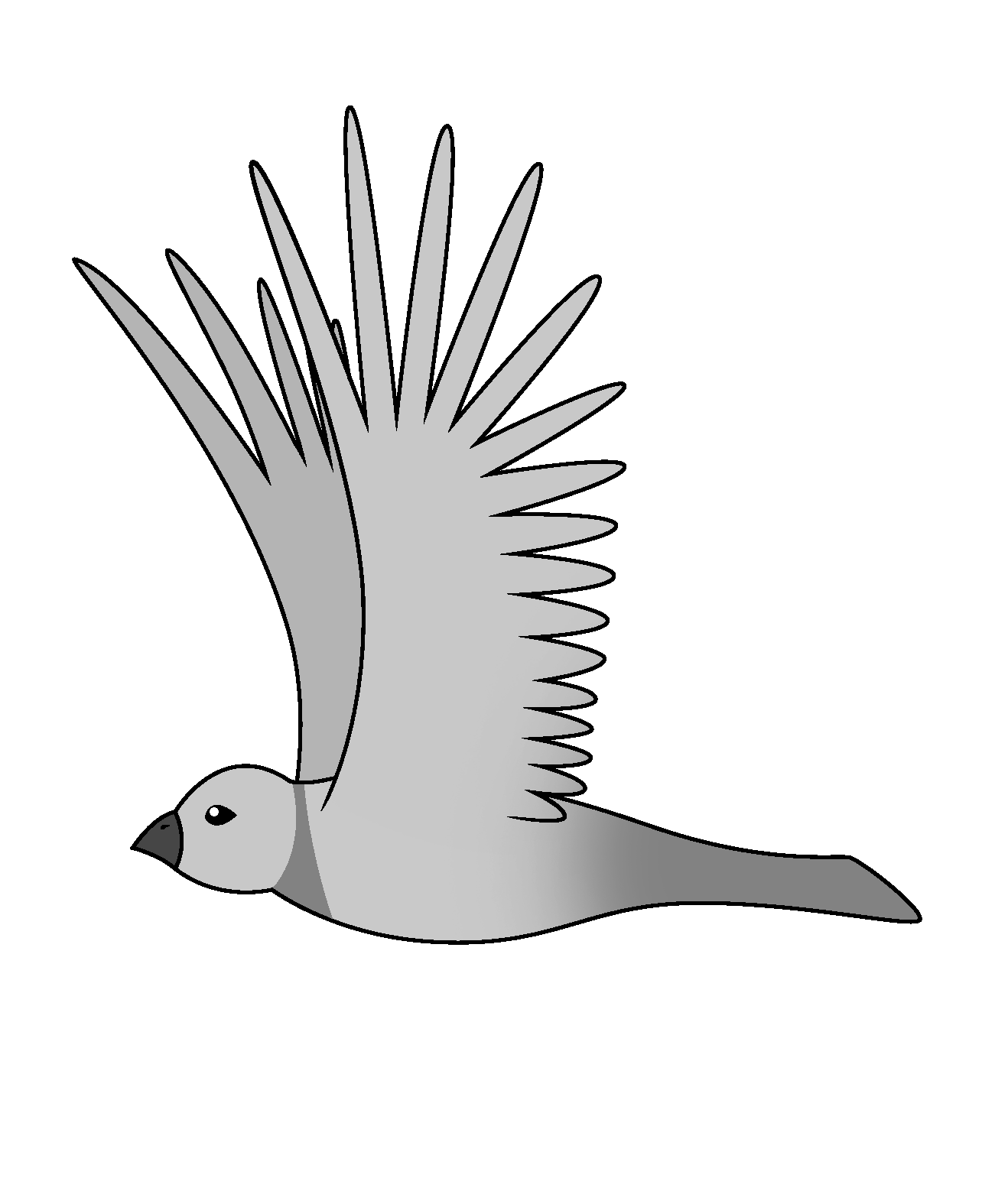 bird flight cycle i move by cayfie on deviantart