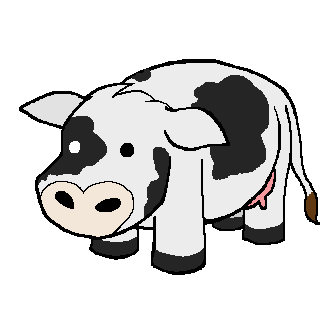 cartoon cow