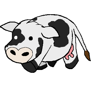 cartoon cow