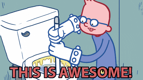 cartoon hangover