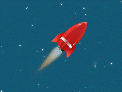 cartoon rocket gif rocket discover share gifs
