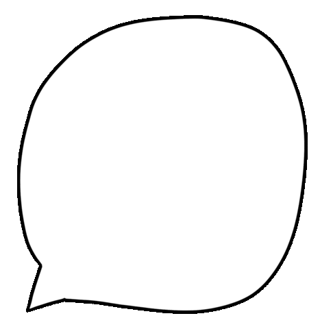 cartoon speak sticker by sarah the palmer for ios