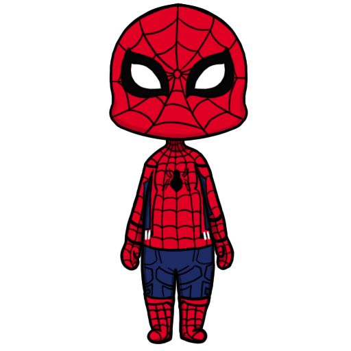 chibi spiderman gif speedpaint by moodlle on deviantart