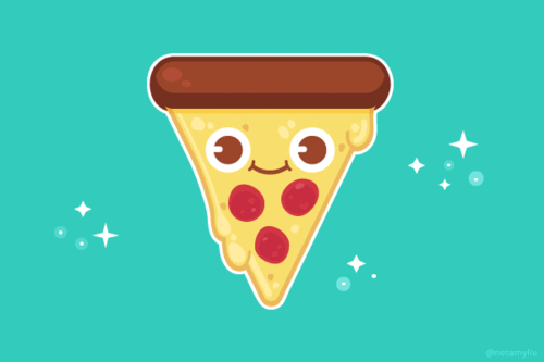 cutie cartoon pizza gif on gifer by doomblade