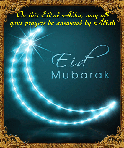 eid ul adha blessings ecard free eid mubarak ecards