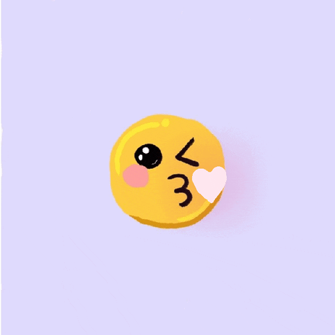 emoji kiss gifs find share on giphy
