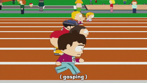 eric cartman race gif by south park find share on giphy