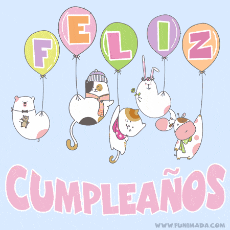 feliz cumpleanos animado gif para ninos descargar en