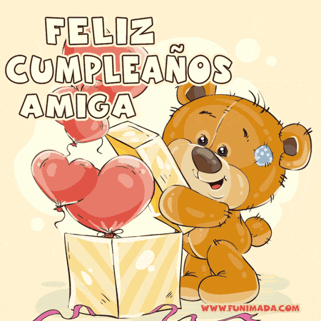 feliz cumpleanos para una amiga gif descargar en