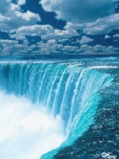 flowing waterfalls and waterfall clip art gif images