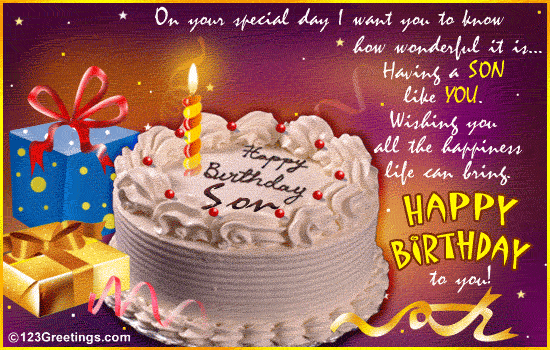 for a wonderful son free for son daughter ecards