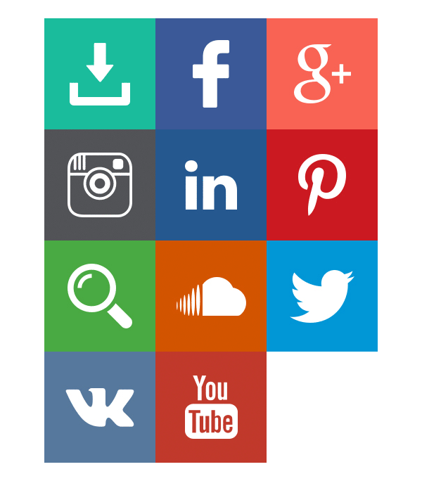 free gif social media icons on behance
