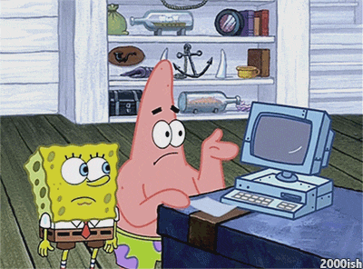 frustrated patrick star gif by spongebob squarepants