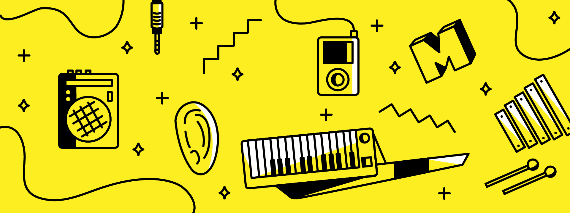 gif banner music percolate galactic animated gif on gifer