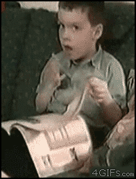 gif fail book reading animated gif on gifer
