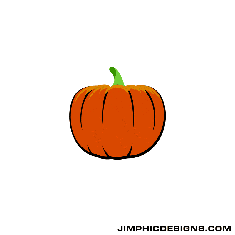 glowing halloween pumpkin