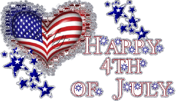 happy 4th of july gif animated american flag images
