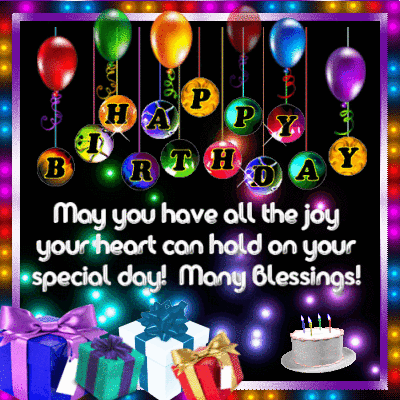 happy birthday and many blessings free happy birthday