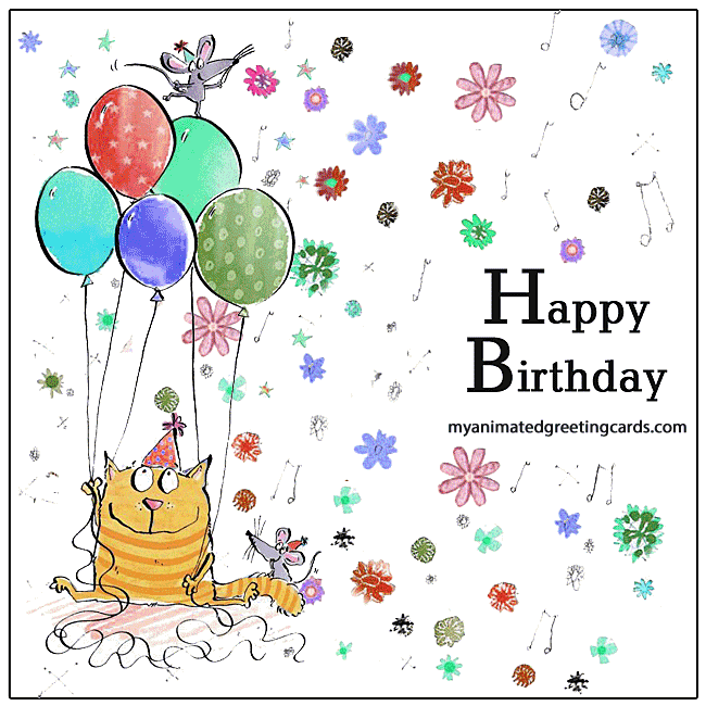 happy birthday animated greeting cards