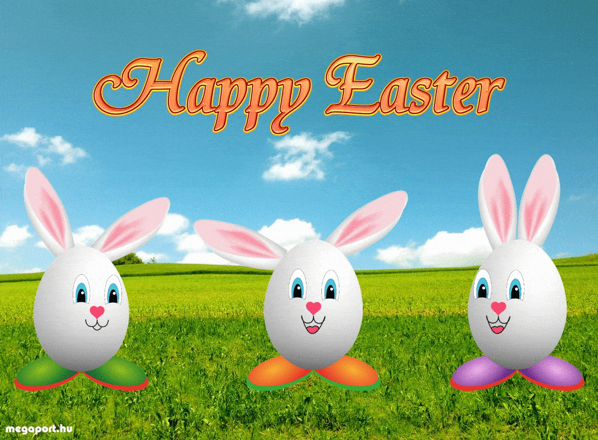 happy easter animated gif ecard megaport media