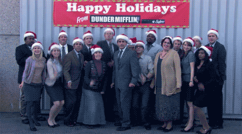 happy holidays animated gif