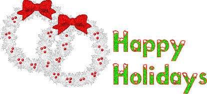 happy holidays glitters for myspace facebook whatsapp