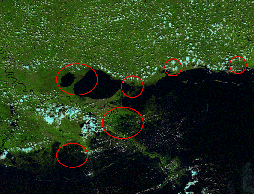 hurricane isaac before during and after suomi npp