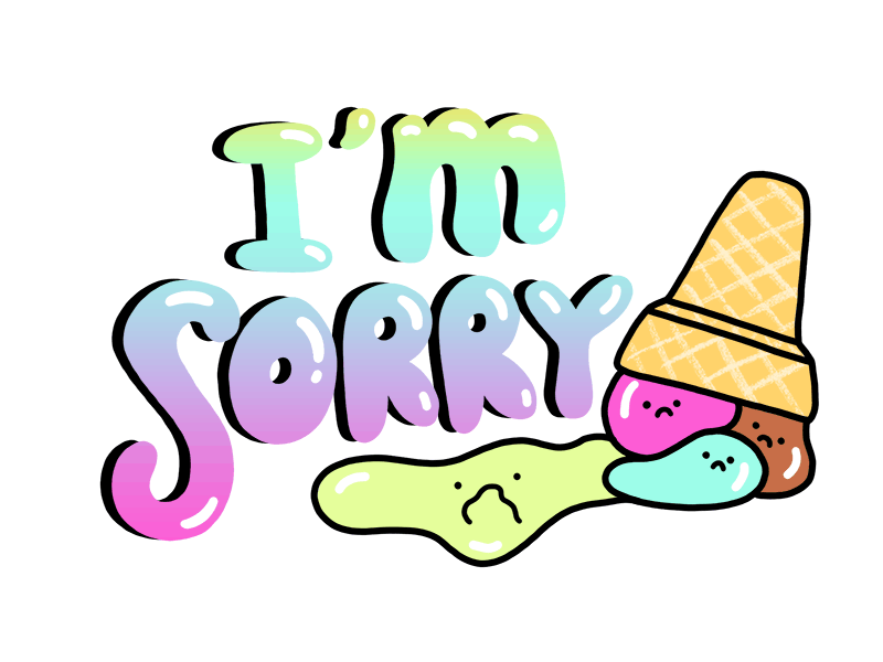 i m sorry by idil keysan on dribbble
