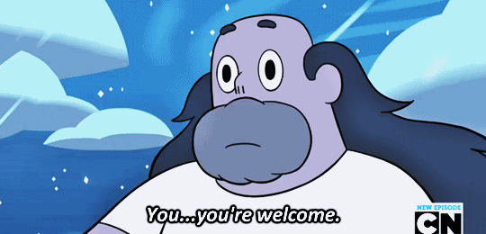 image you re welcome gif steven universe wiki fandom