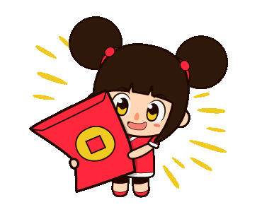 line happy chinese new year