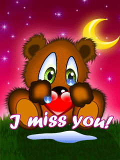 miss you animated glitter gif images
