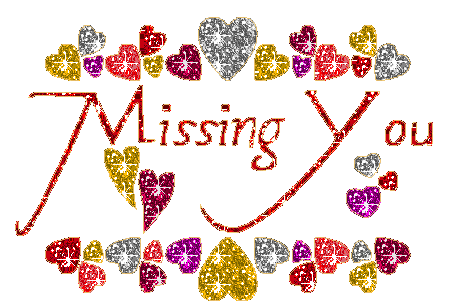 miss you animated glitter gif images