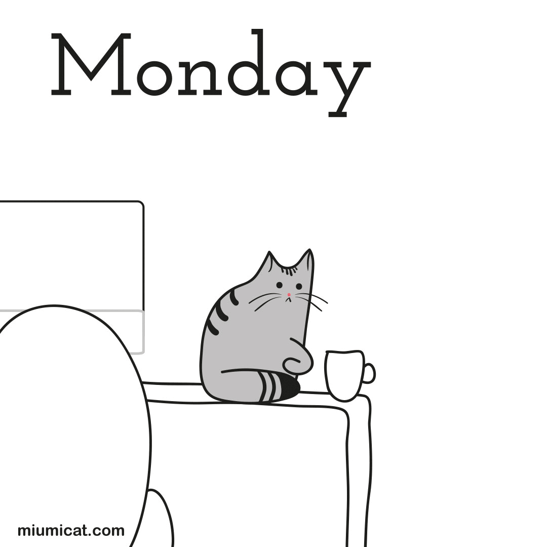 mondays really can be fun monday funday cat gif laugh