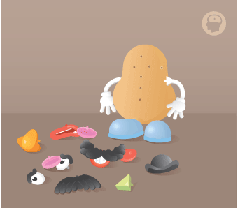 mr potato head animated gif grass report